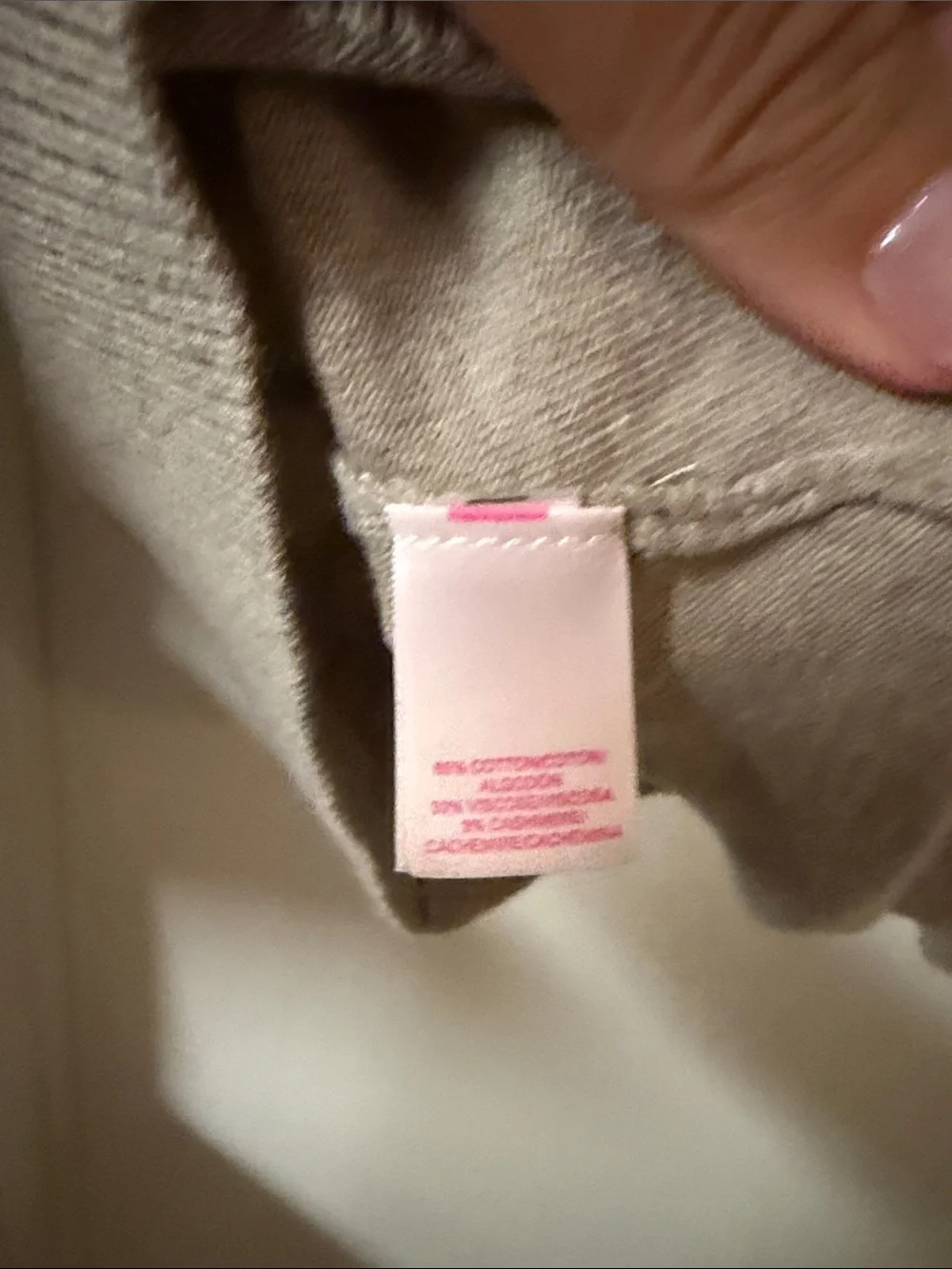Victoria's Secret Taupe Crewneck Sweater - Picture 4 of 4